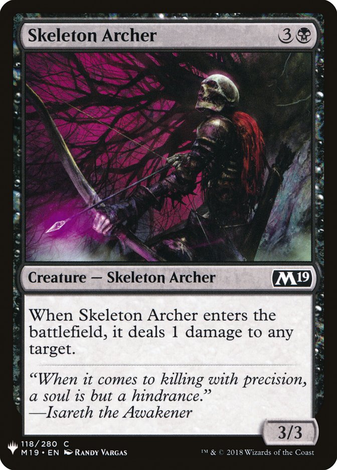 Skeleton Archer [Mystery Booster] | Card Merchant Takapuna