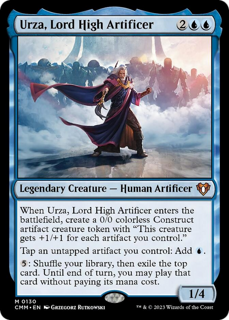 Urza, Lord High Artificer [Commander Masters] | Card Merchant Takapuna