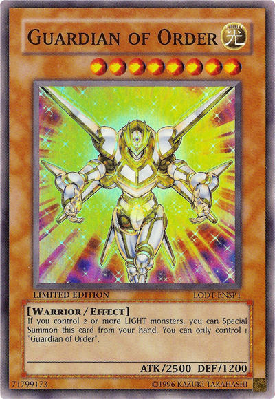 Guardian of Order [LODT-ENSP1] Super Rare | Card Merchant Takapuna