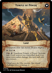 Ojer Axonil, Deepest Might // Temple of Power [The Lost Caverns of Ixalan] | Card Merchant Takapuna