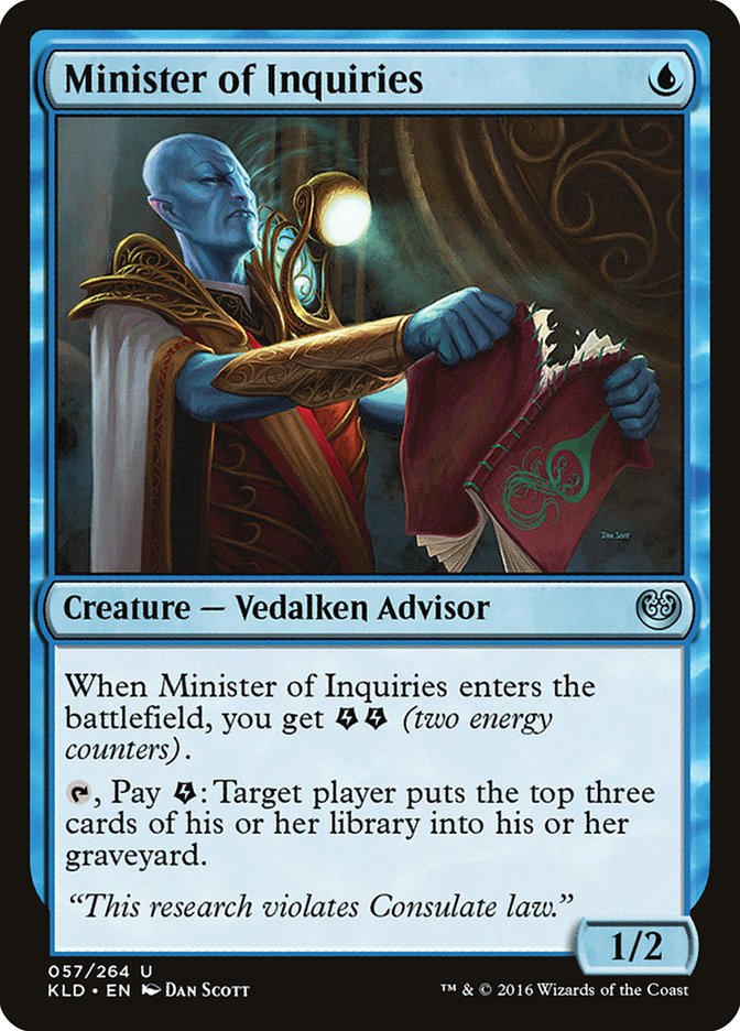 Minister of Inquiries [Kaladesh] | Card Merchant Takapuna