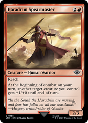 Haradrim Spearmaster [The Lord of the Rings: Tales of Middle-Earth] | Card Merchant Takapuna