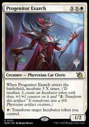 Progenitor Exarch (Promo Pack) [March of the Machine Promos] | Card Merchant Takapuna