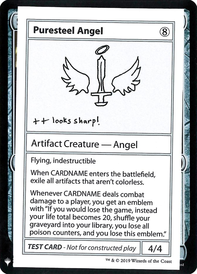 Puresteel Angel [Mystery Booster Playtest Cards] | Card Merchant Takapuna