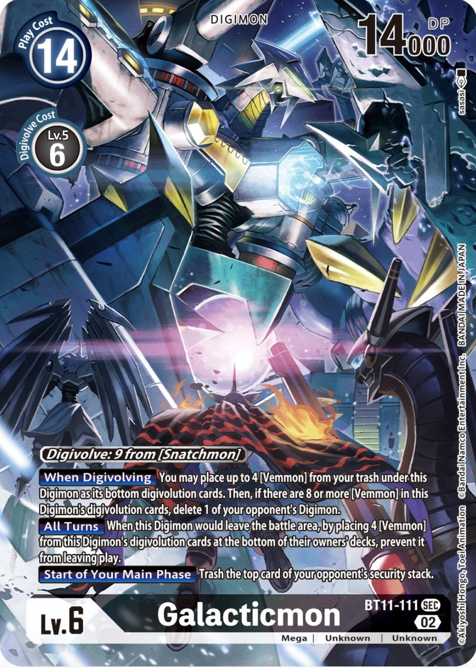 Galacticmon [BT11-111] (Alternate Art) [Dimensional Phase] | Card Merchant Takapuna