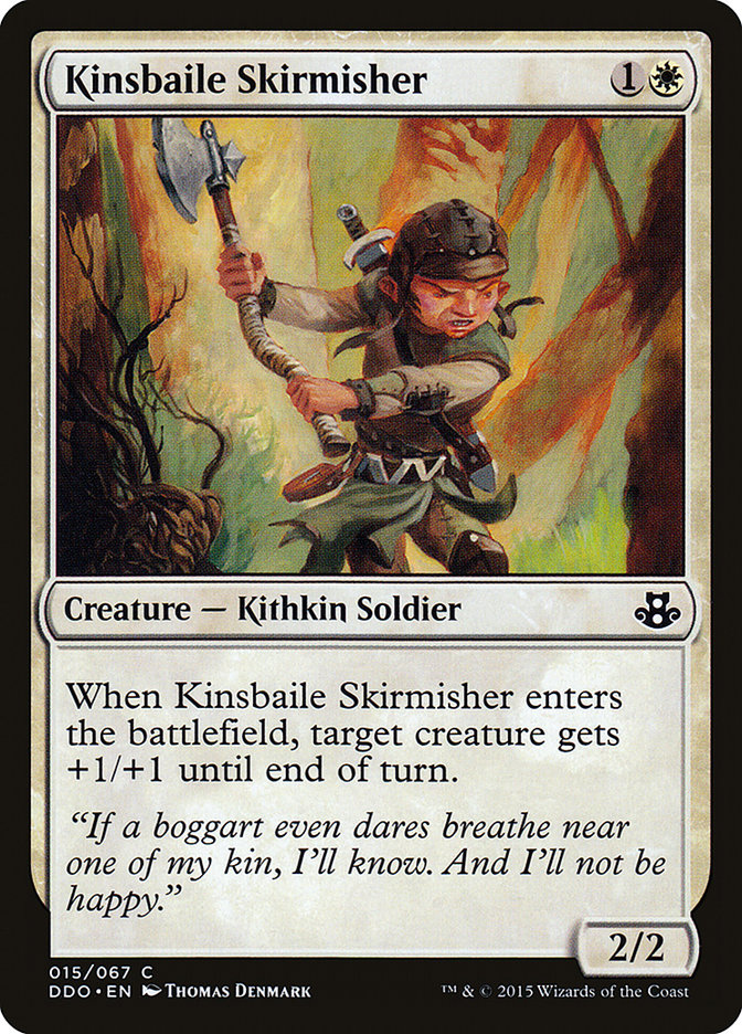 Kinsbaile Skirmisher [Duel Decks: Elspeth vs. Kiora] | Card Merchant Takapuna