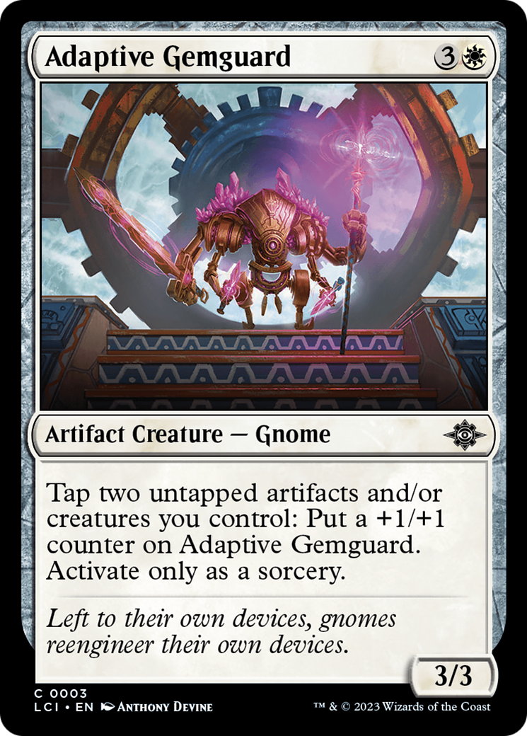 Adaptive Gemguard [The Lost Caverns of Ixalan] | Card Merchant Takapuna