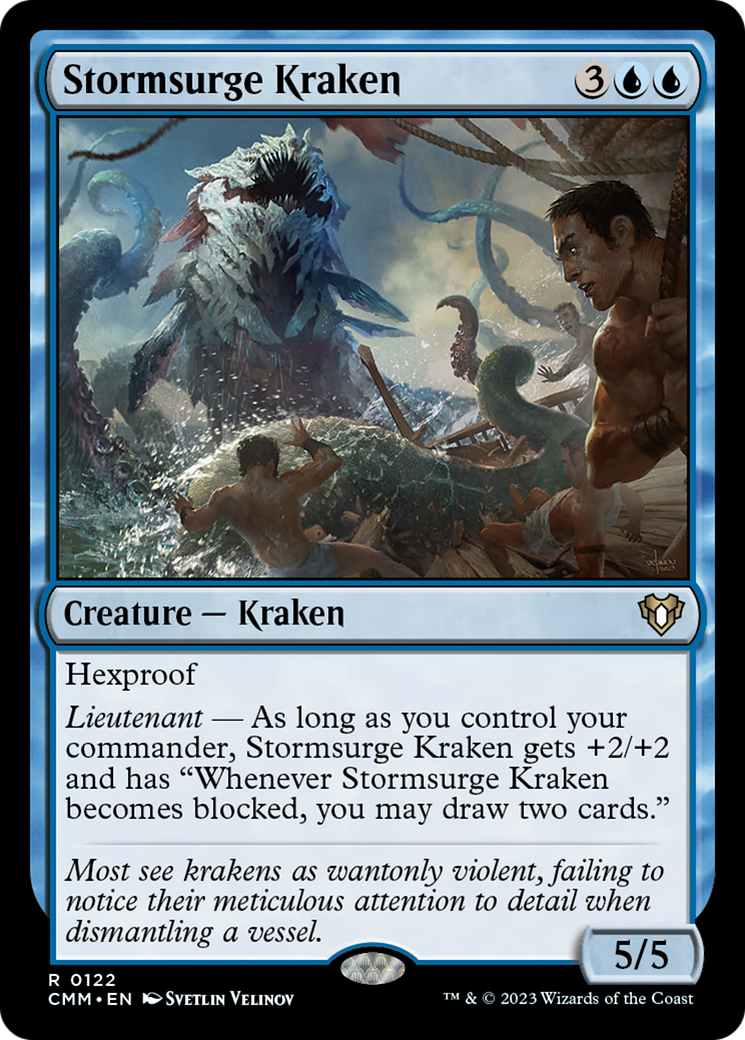 Stormsurge Kraken [Commander Masters] | Card Merchant Takapuna