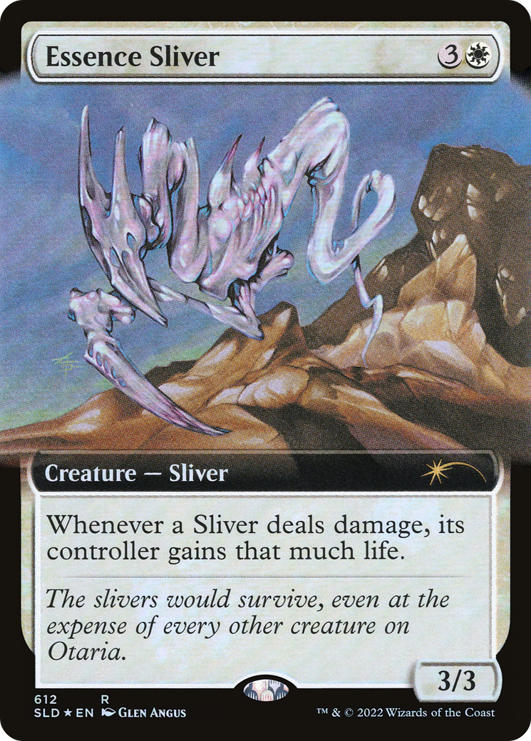 Essence Sliver (Extended Art) [Secret Lair Drop Series] | Card Merchant Takapuna