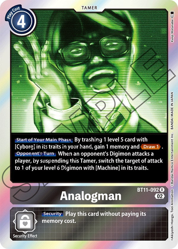 Analogman [BT11-092] [Dimensional Phase] | Card Merchant Takapuna