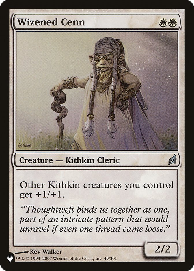 Wizened Cenn [The List] | Card Merchant Takapuna