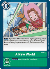 A New World [P-021] [Promotional Cards] | Card Merchant Takapuna