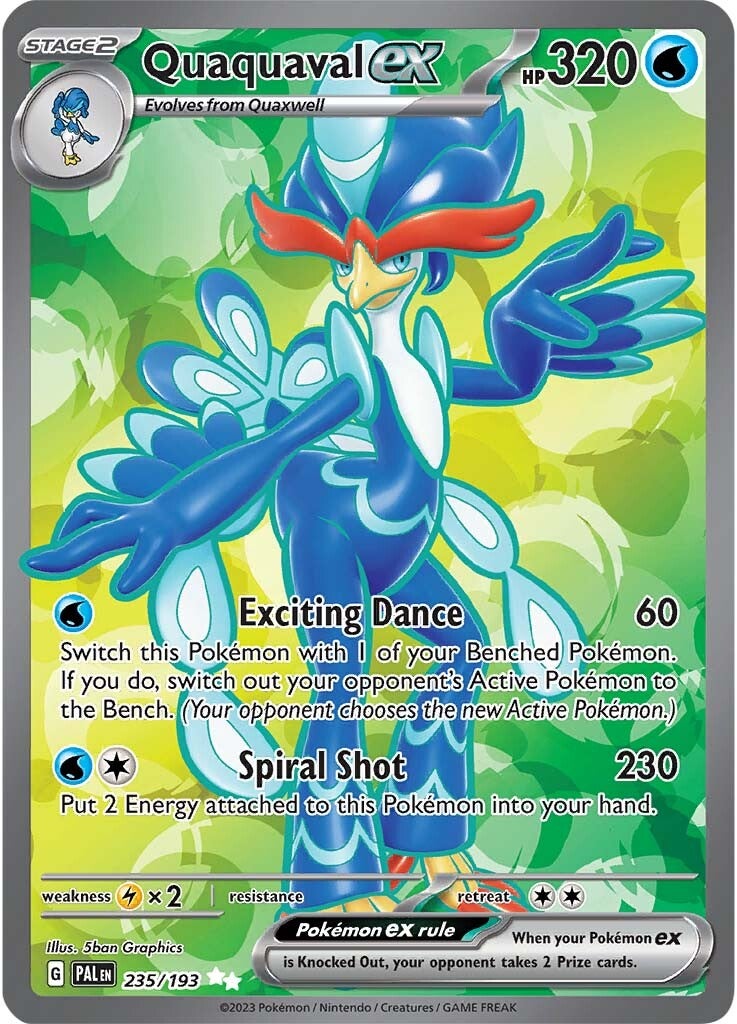 Quaquaval ex (235/193) [Scarlet & Violet: Paldea Evolved] | Card Merchant Takapuna