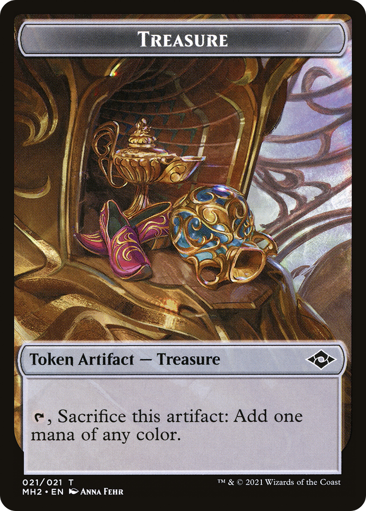 Treasure // Daretti Emblem Double-Sided Token [Secret Lair Drop Series] | Card Merchant Takapuna