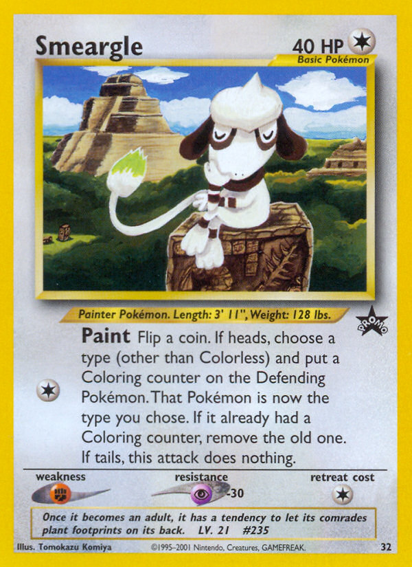 Smeargle (32) [Wizards of the Coast: Black Star Promos] | Card Merchant Takapuna