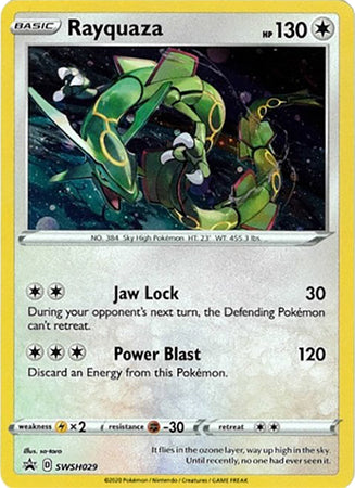 Rayquaza (SWSH029) [Sword & Shield: Black Star Promos] | Card Merchant Takapuna