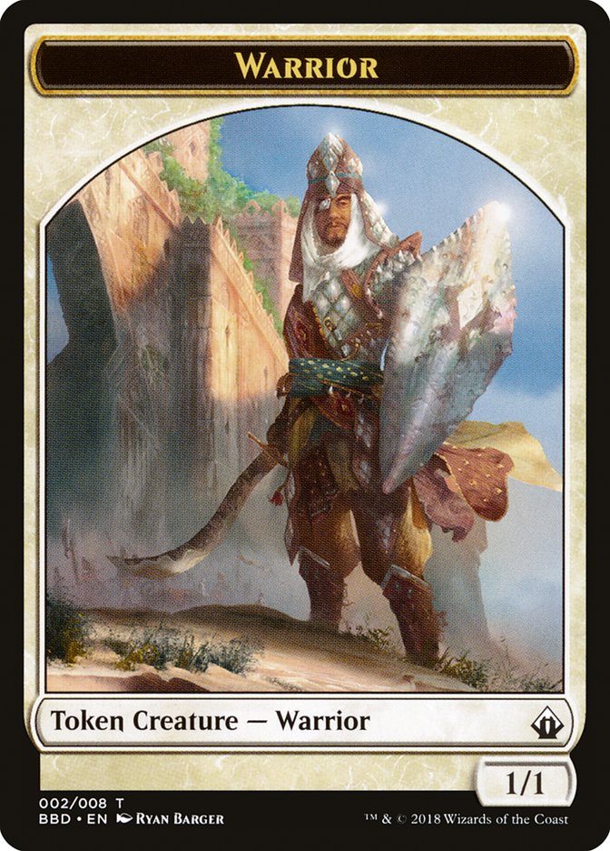 Warrior Token [Battlebond Tokens] | Card Merchant Takapuna