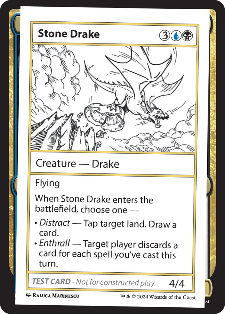 Stone Drake [Mystery Booster 2 Playtest Cards] | Card Merchant Takapuna