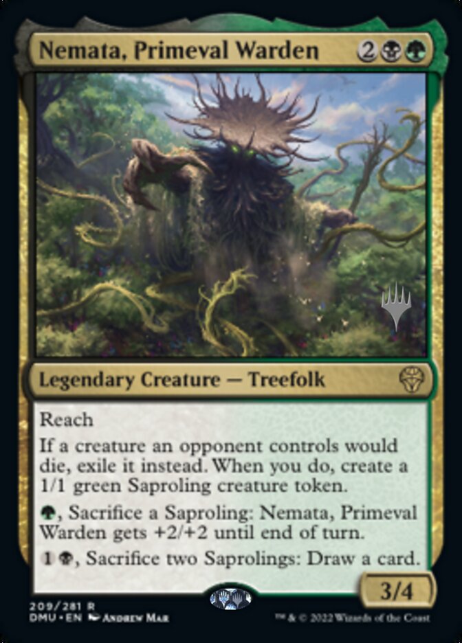 Nemata, Primeval Warden (Promo Pack) [Dominaria United Promos] | Card Merchant Takapuna