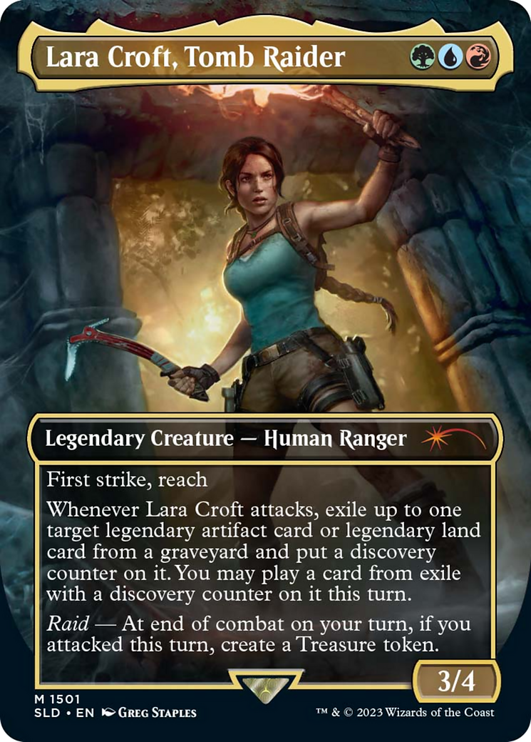 Lara Croft, Tomb Raider [Secret Lair Drop Series] | Card Merchant Takapuna