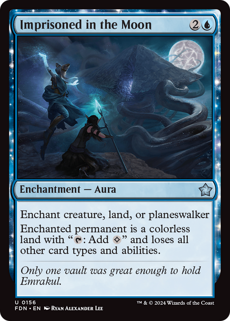 Imprisoned in the Moon [Foundations] | Card Merchant Takapuna