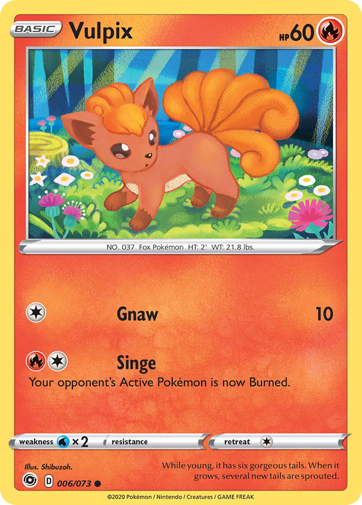 Vulpix (006/073) [Sword & Shield: Champion's Path] | Card Merchant Takapuna