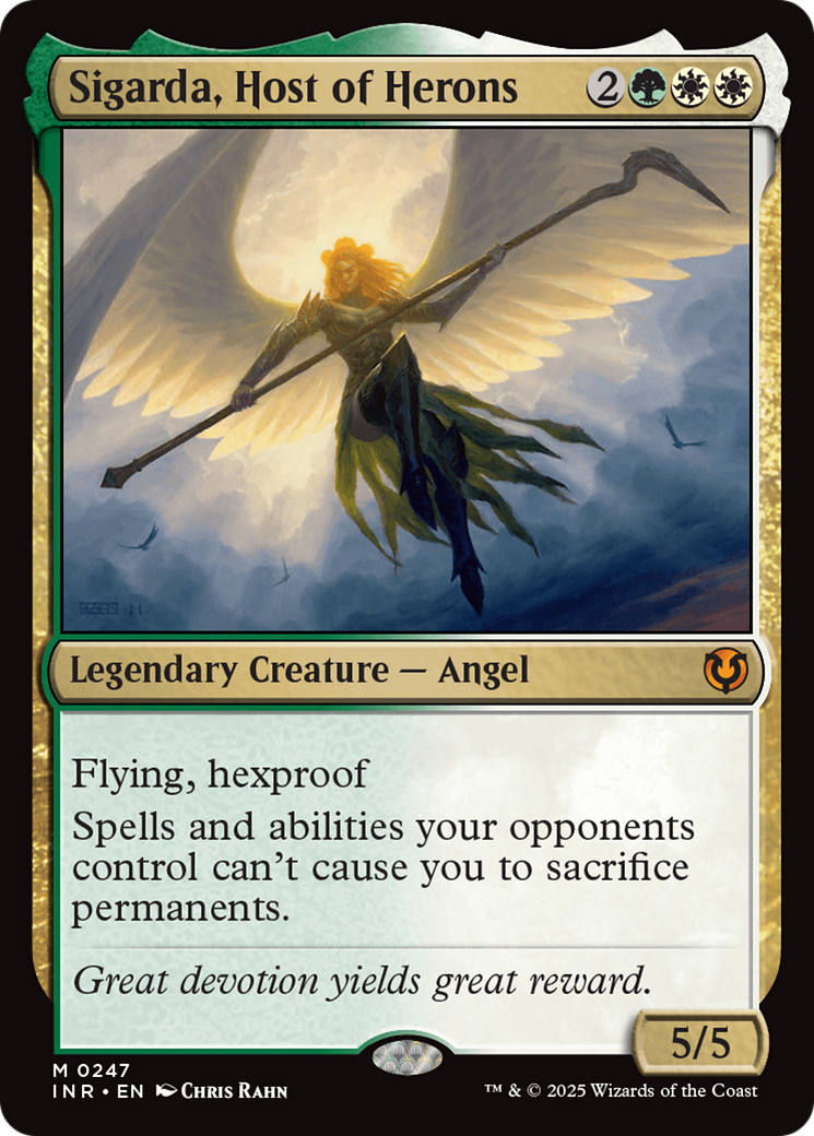 Sigarda, Host of Herons (Retro Frame) [Innistrad Remastered] | Card Merchant Takapuna