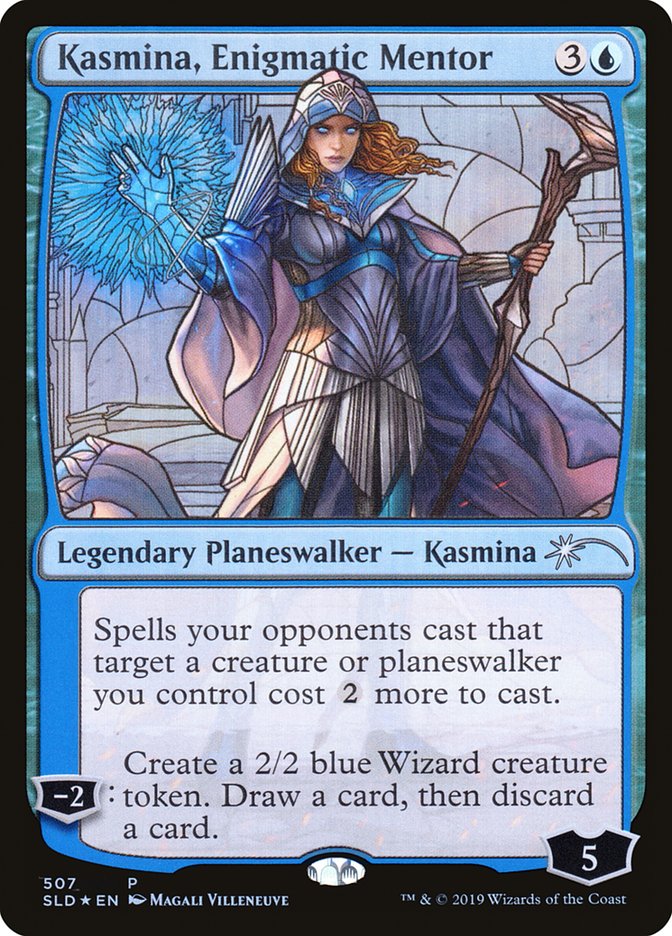 Kasmina, Enigmatic Mentor (Stained Glass) [Secret Lair Drop Promos] | Card Merchant Takapuna