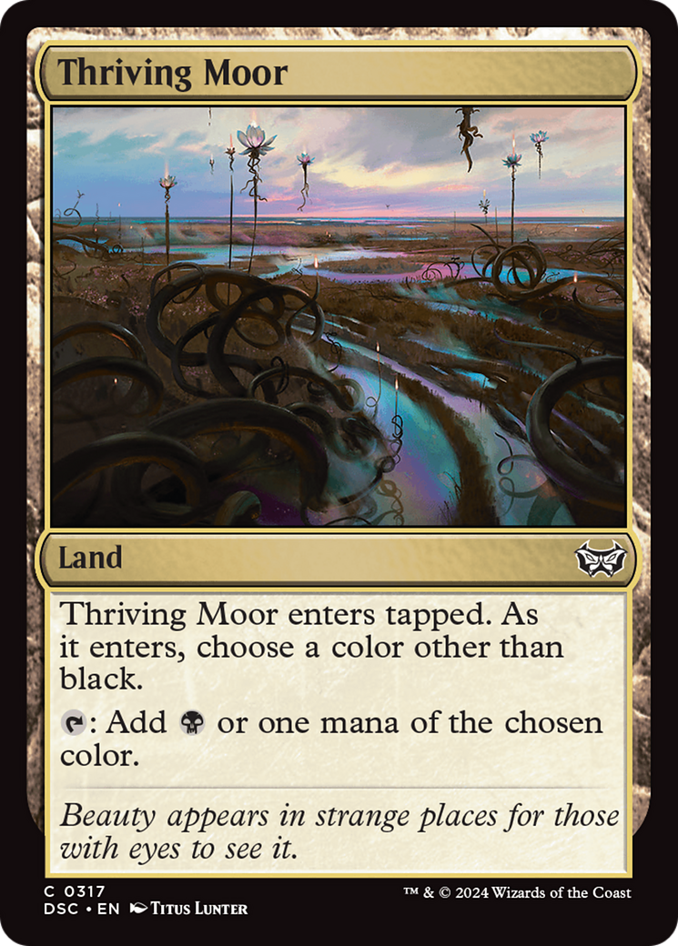 Thriving Moor [Duskmourn: House of Horror Commander] | Card Merchant Takapuna