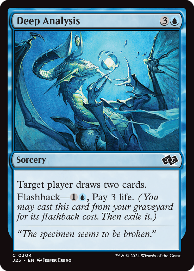 Deep Analysis [Foundations Jumpstart] | Card Merchant Takapuna