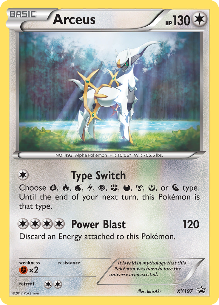 Arceus (XY197) [XY: Black Star Promos] | Card Merchant Takapuna