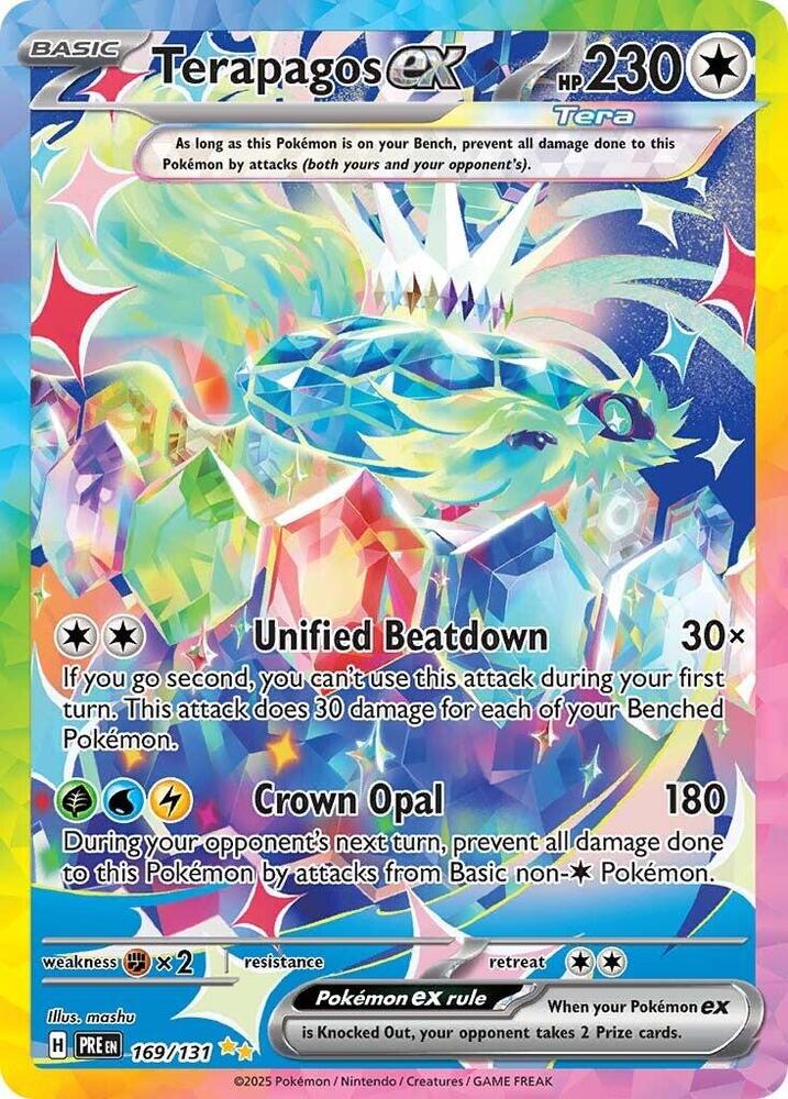 Terapagos ex (169/131) [Scarlet & Violet: Prismatic Evolutions] | Card Merchant Takapuna