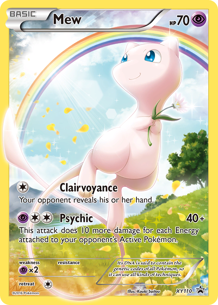 Mew (XY110) [XY: Black Star Promos] | Card Merchant Takapuna