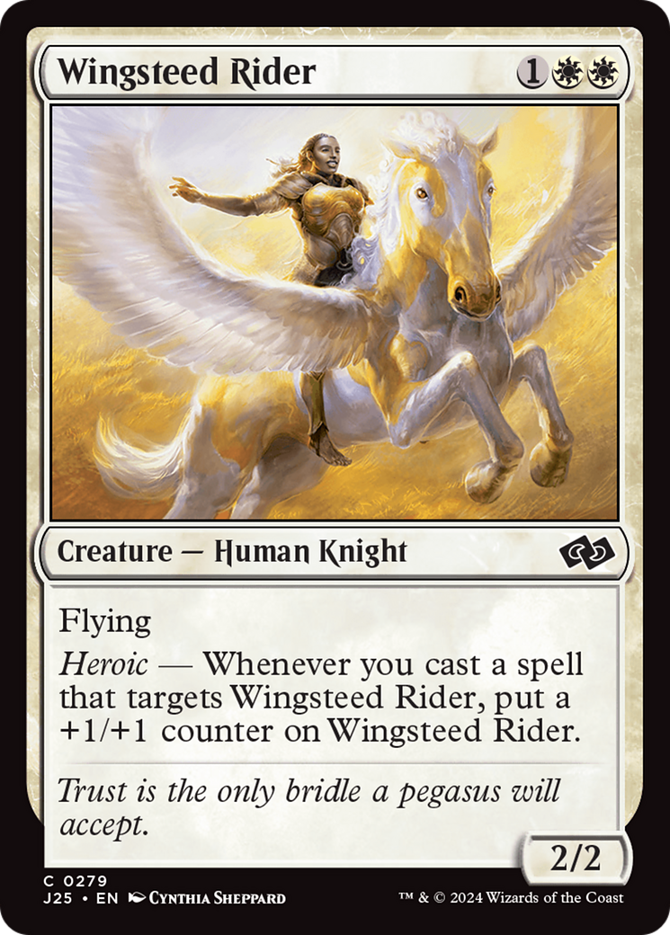 Wingsteed Rider [Foundations Jumpstart] | Card Merchant Takapuna