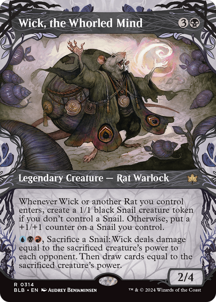 Wick, the Whorled Mind (Showcase) [Bloomburrow] | Card Merchant Takapuna