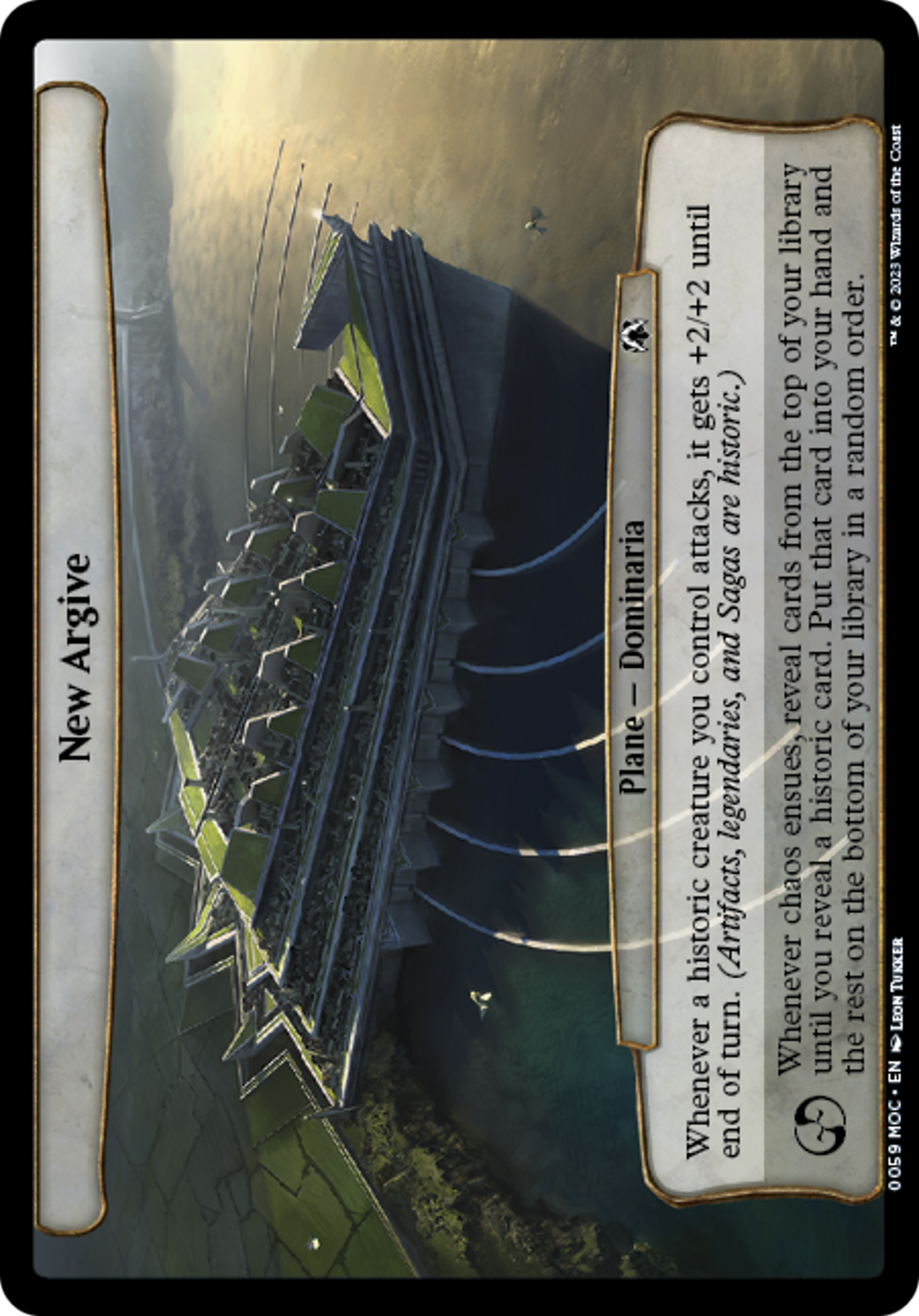 New Argive [March of the Machine Commander] | Card Merchant Takapuna