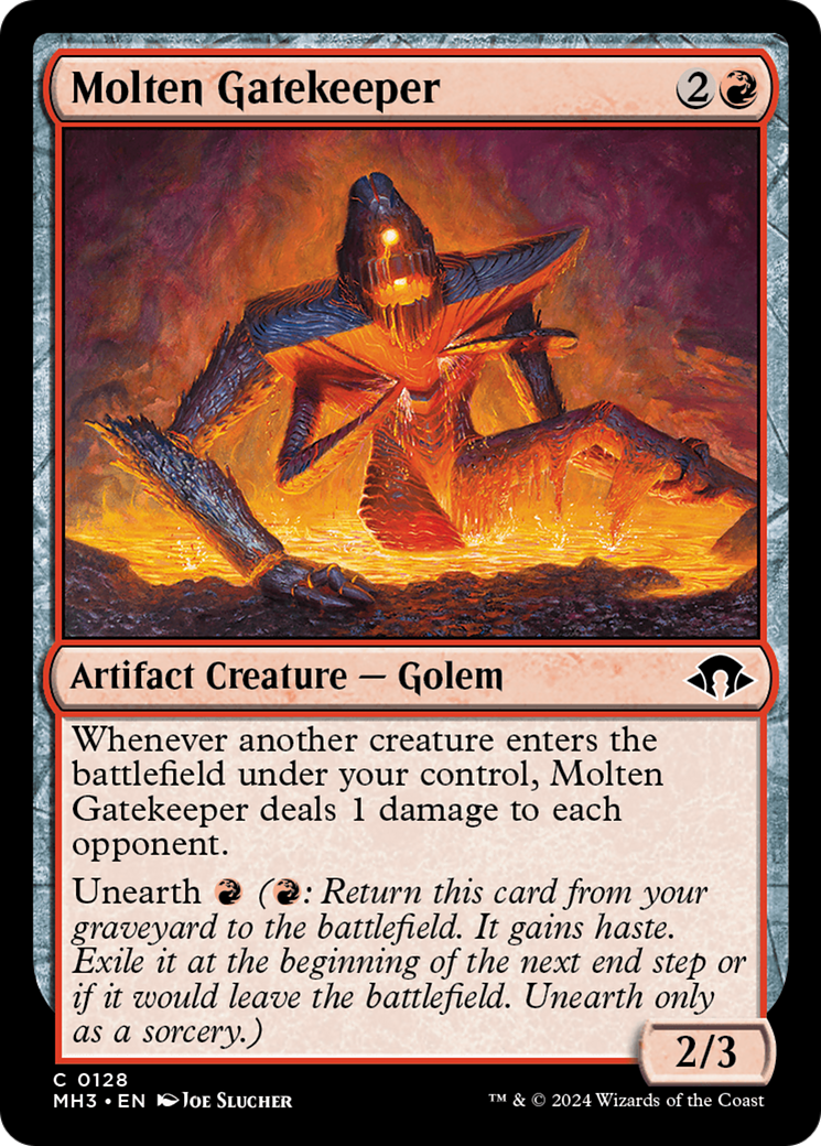 Molten Gatekeeper [Modern Horizons 3] | Card Merchant Takapuna