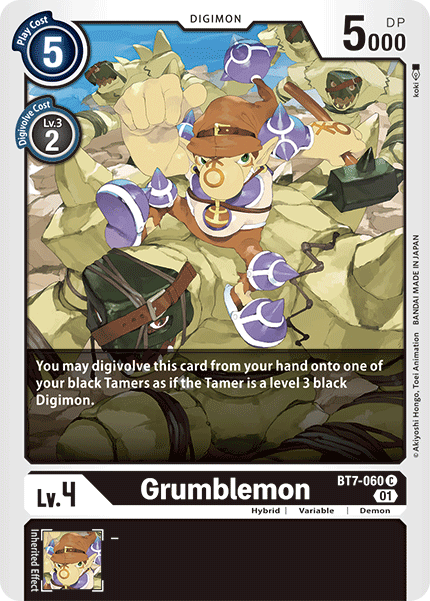 Grumblemon [BT7-060] [Next Adventure] | Card Merchant Takapuna