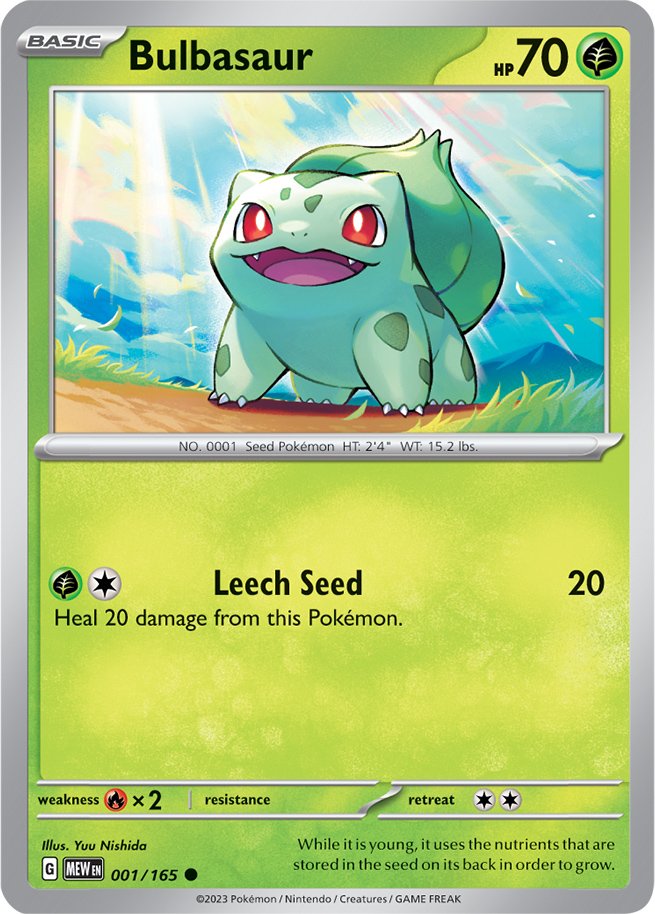 Bulbasaur (001/165) [Scarlet & Violet: 151] | Card Merchant Takapuna