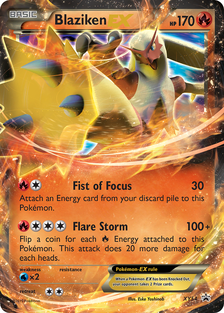 Blaziken EX (XY54) [XY: Black Star Promos] | Card Merchant Takapuna