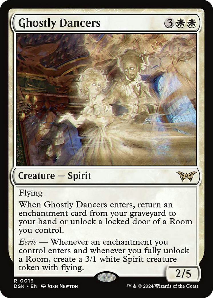 Ghostly Dancers [Duskmourn: House of Horror] | Card Merchant Takapuna