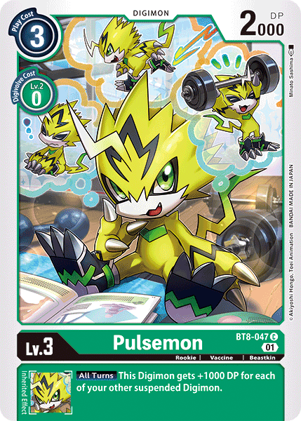 Pulsemon [BT8-047] [New Awakening] | Card Merchant Takapuna