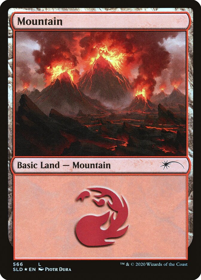 Mountain (Seismic) (566) [Secret Lair Drop Promos] | Card Merchant Takapuna