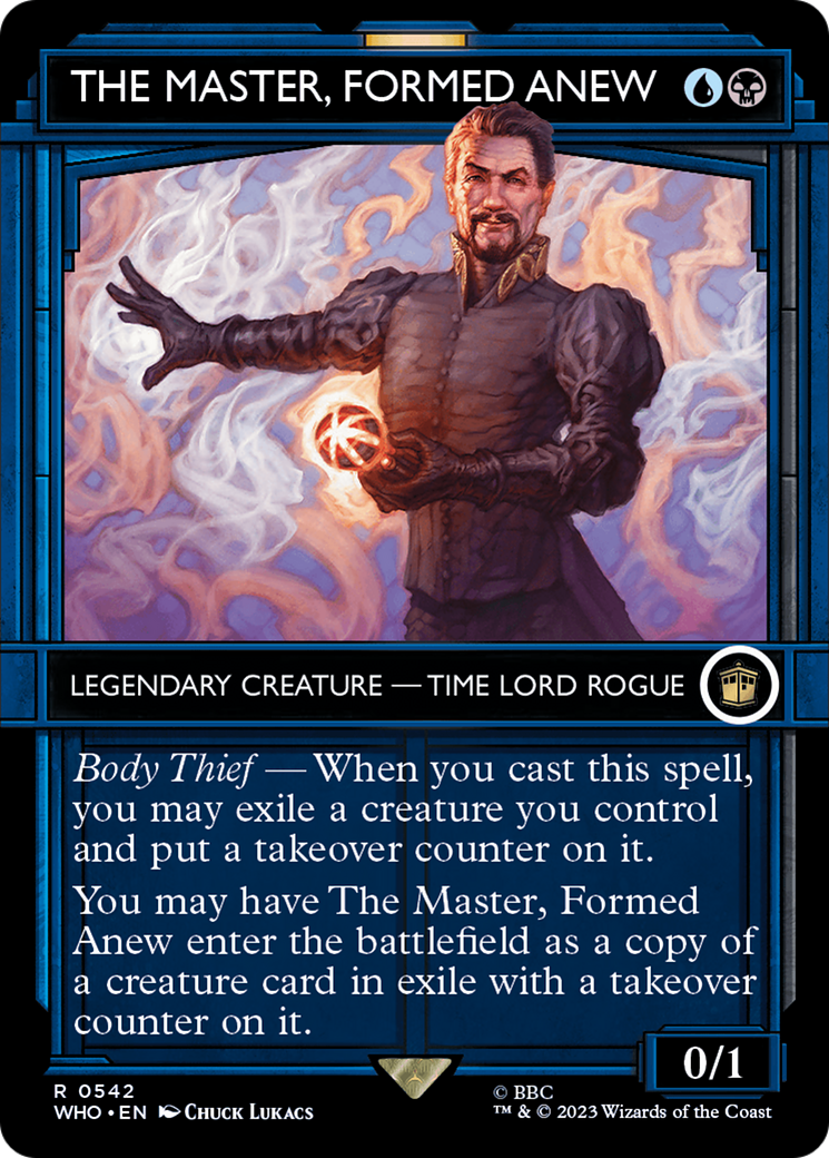 The Master, Formed Anew (Showcase) [Doctor Who] | Card Merchant Takapuna