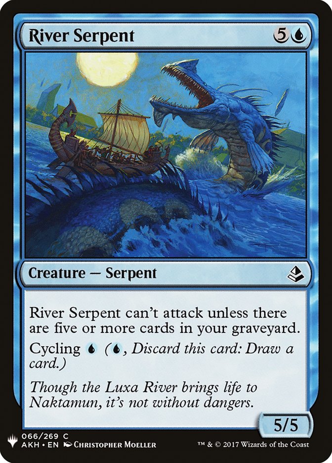 River Serpent [Mystery Booster] | Card Merchant Takapuna