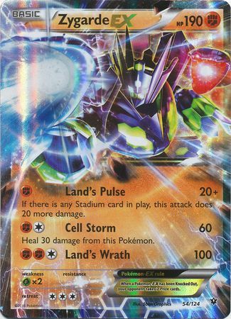 Zygarde EX (54/124) (Jumbo Card) [XY: Fates Collide] | Card Merchant Takapuna