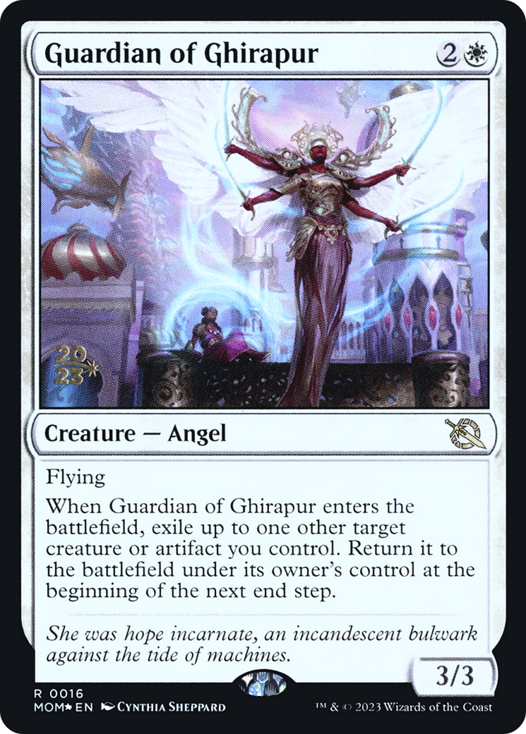 Guardian of Ghirapur [March of the Machine Prerelease Promos] | Card Merchant Takapuna