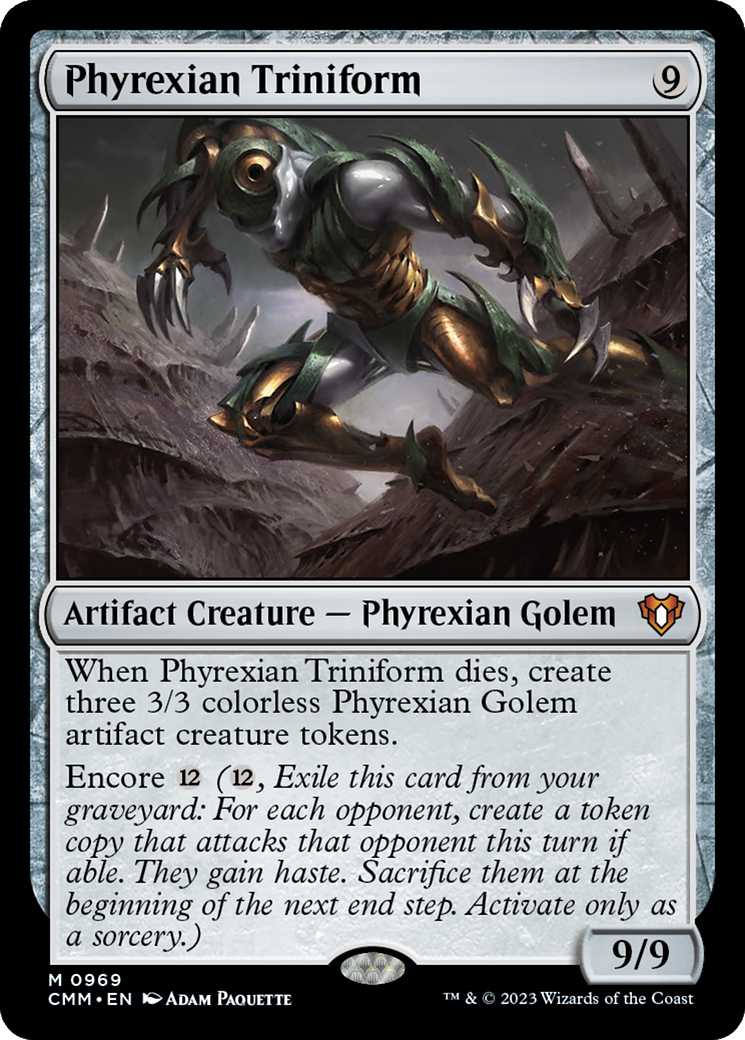 Phyrexian Triniform [Commander Masters] | Card Merchant Takapuna