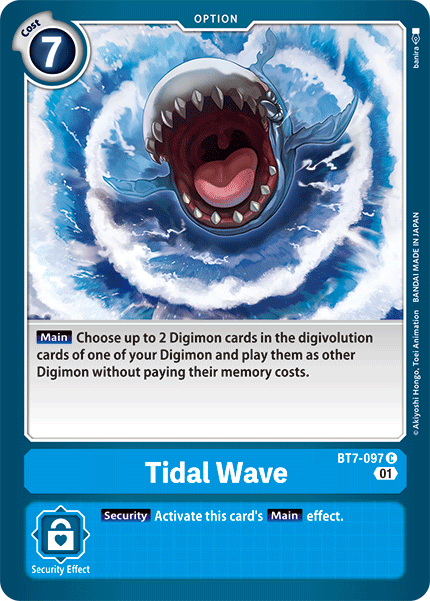 Tidal Wave [BT7-097] [Next Adventure] | Card Merchant Takapuna