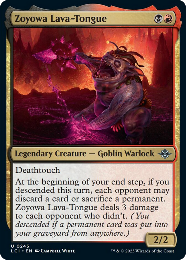 Zoyowa Lava-Tongue [The Lost Caverns of Ixalan] | Card Merchant Takapuna